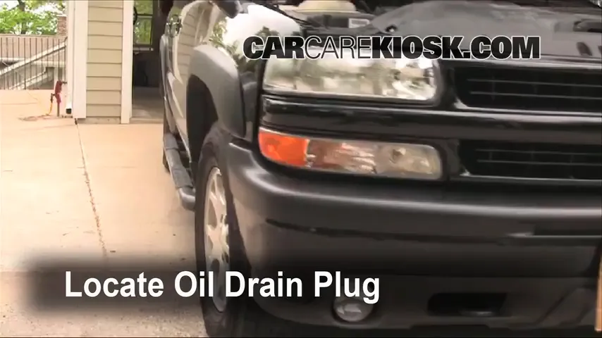 2003 Chevrolet Suburban 1500 LT 5.3L V8 Oil Change Oil and Oil Filter